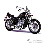 Suzuki VS750 INTRUDER 1986 - Czarny