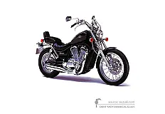 Adesivi per Suzuki VS750 INTRUDER 1986 - Nero • Suzuki Adesivi OEM