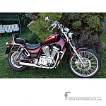 Suzuki VS750 INTRUDER 1990 - Rood