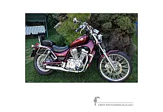 Aufkleber für Suzuki VS750 INTRUDER 1990 - Rot • Suzuki OEM-Aufkleber