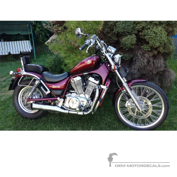 Pegatinas para Suzuki VS750 INTRUDER 1990 - Rojo • Suzuki Pegatinas OEM