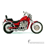 Suzuki VS750 INTRUDER 1991 - Rojo