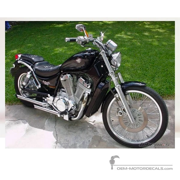 Naklejki do Suzuki VS800 INTRUDER 1995 - Czarny • Suzuki Naklejki OEM