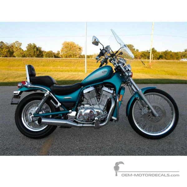 Naklejki do Suzuki VS800 INTRUDER 1996 - Zielony • Suzuki Naklejki OEM
