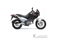 Stickers voor Suzuki XF650 FREEWIND 1998 - Zwart • Suzuki OEM Stickers