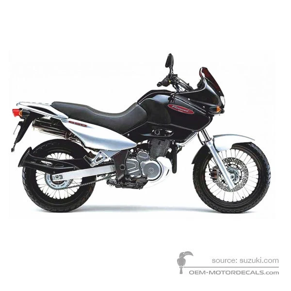 Autocollants pour Suzuki XF650 FREEWIND 1998 - Noir • Suzuki Autocollants OEM