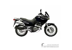 Stickers voor Suzuki XF650 FREEWIND 1999 - Zwart • Suzuki OEM Stickers