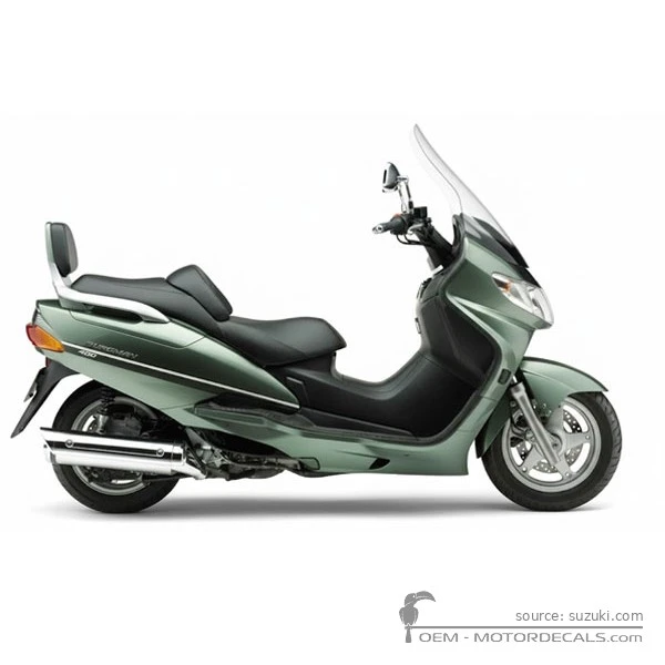 Autocollants pour Suzuki AN400 BURGMAN 1999 • Suzuki Autocollants OEM