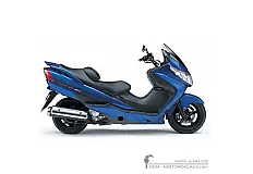 Aufkleber für Suzuki AN400 BURGMAN Type S 2006 • Suzuki OEM-Aufkleber