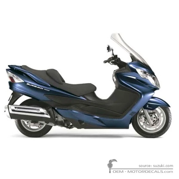 Aufkleber für Suzuki AN400 BURGMAN 2007 • Suzuki OEM-Aufkleber