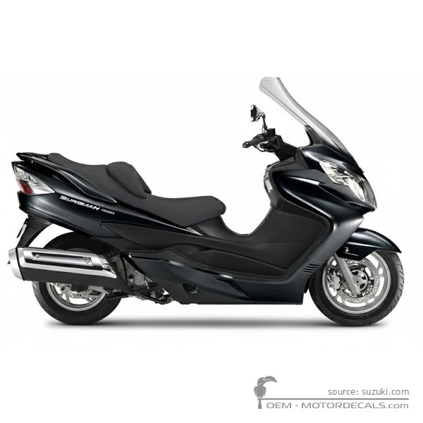 Naklejki do Suzuki AN400 BURGMAN 2007 • Suzuki Naklejki OEM