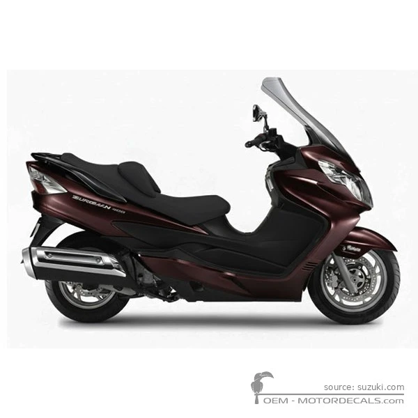 Aufkleber für Suzuki AN400 BURGMAN 2010 • Suzuki OEM-Aufkleber