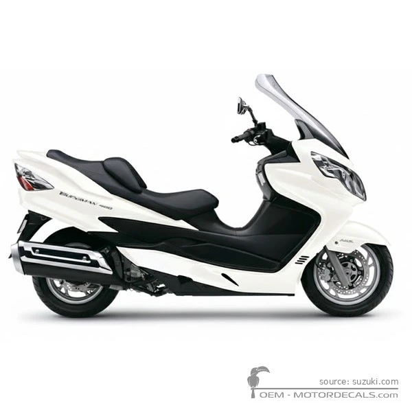 Stickers voor Suzuki AN400 BURGMAN 2011 • Suzuki OEM Stickers