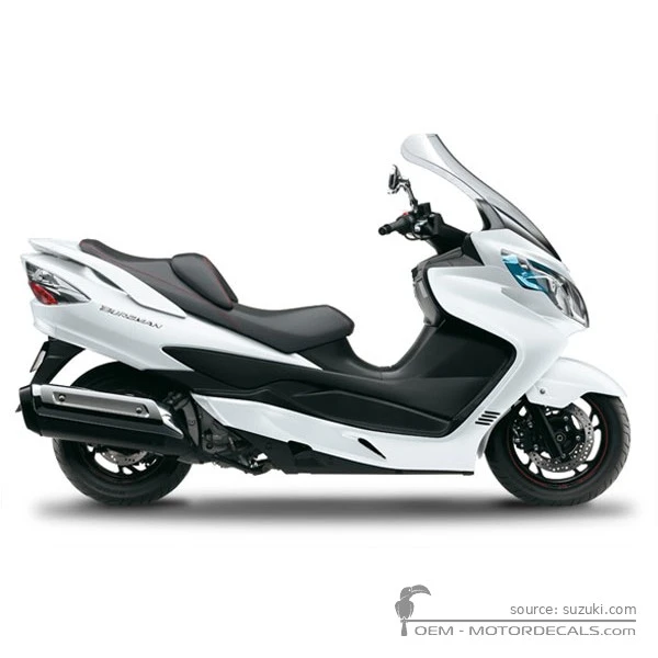 Aufkleber für Suzuki AN400 BURGMAN 2013 • Suzuki OEM-Aufkleber