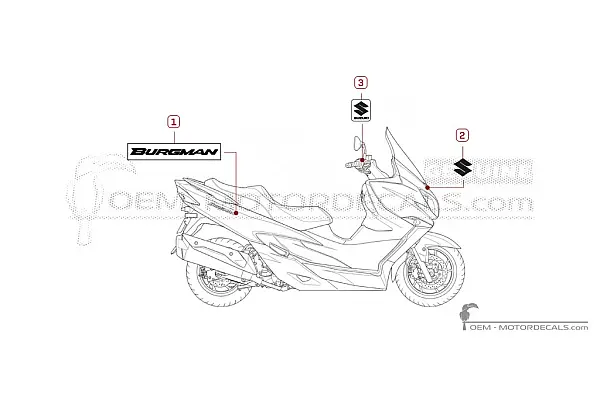 Suzuki AN400 BURGMAN 2025
