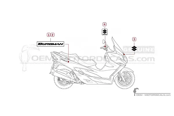 Suzuki AN400 BURGMAN 2026