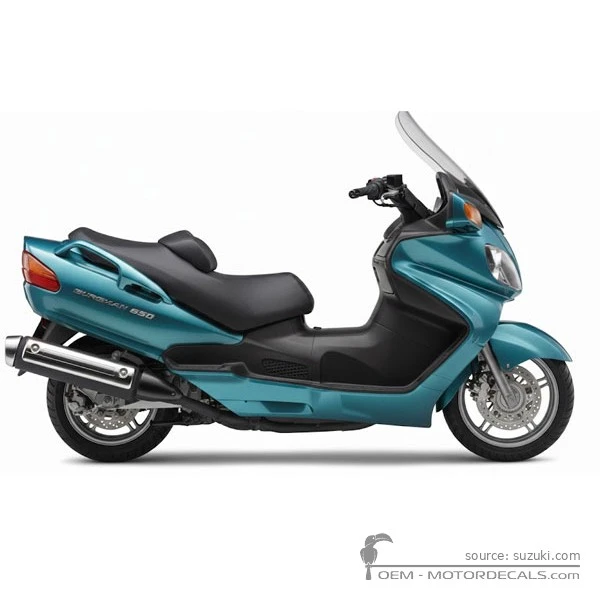 Aufkleber für Suzuki AN650 BURGMAN 2003 • Suzuki OEM-Aufkleber