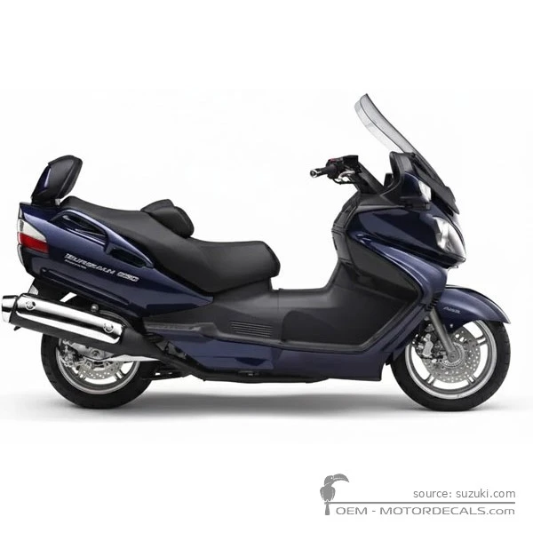 Autocollants pour Suzuki AN650 BURGMAN Executive 2005 • Suzuki Autocollants OEM