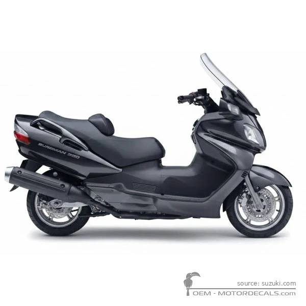 Pegatinas para Suzuki AN650 BURGMAN 2006 • Suzuki Pegatinas OEM