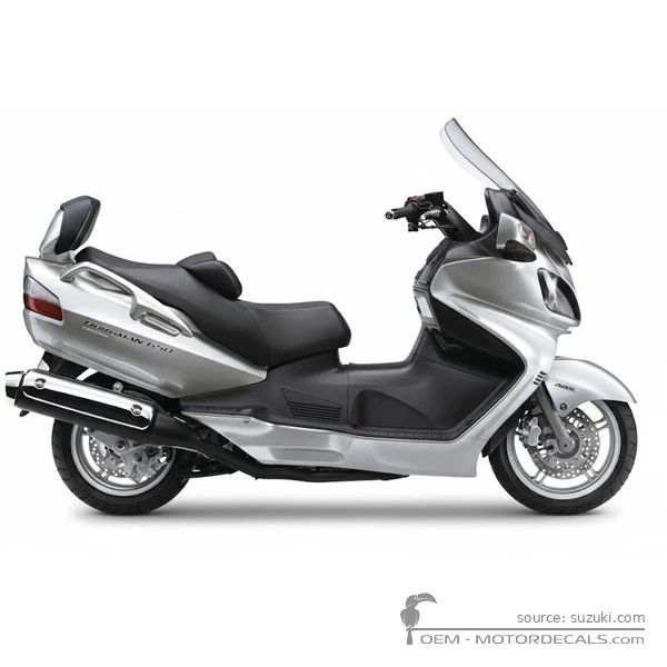 Stickers voor Suzuki AN650 BURGMAN Executive 2011 • Suzuki OEM Stickers
