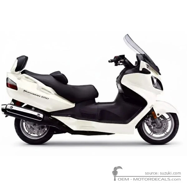 Naklejki do Suzuki AN650 BURGMAN Executive 2012 • Suzuki Naklejki OEM