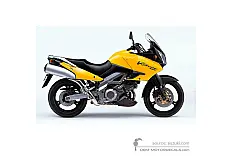 Stickers voor Suzuki DL1000 VSTROM 2003 - Geel • Suzuki OEM Stickers