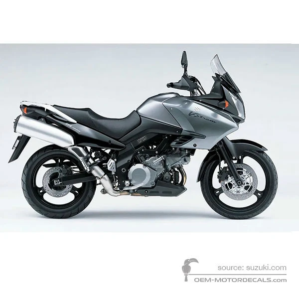 Decals for Suzuki DL1000 VSTROM 2006 - Gray • Suzuki OEM Decals