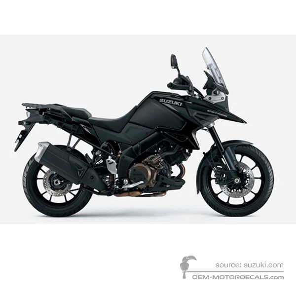 Aufkleber für Suzuki DL1050 VSTROM 2025 - Schwarz • Suzuki OEM-Aufkleber