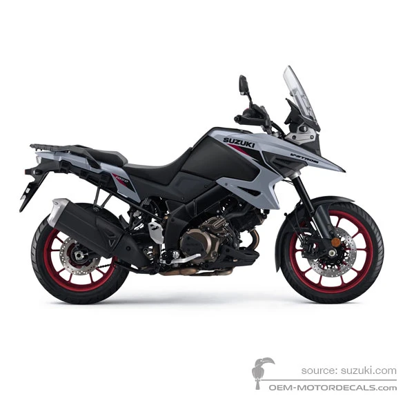 Pegatinas para Suzuki DL1050 VSTROM 2025 - Gris • Suzuki Pegatinas OEM