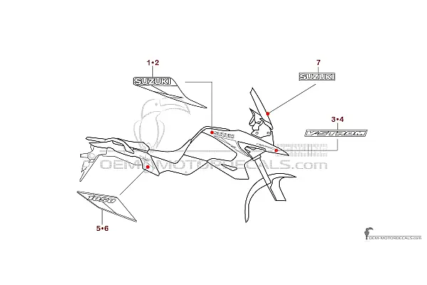 Suzuki DL1050 VSTROM 2025 - Gray