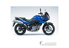 Autocollants pour Suzuki DL650 VSTROM 2005 - Bleu • Suzuki Autocollants OEM