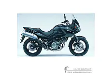 Naklejki do Suzuki DL650 VSTROM 2006 - Czarny • Suzuki Naklejki OEM