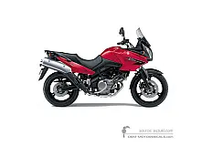 Stickers voor Suzuki DL650 VSTROM 2007 - Rood • Suzuki OEM Stickers
