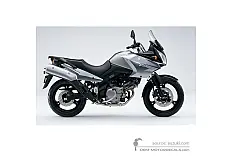 Stickers voor Suzuki DL650 VSTROM 2008 - Grijs • Suzuki OEM Stickers