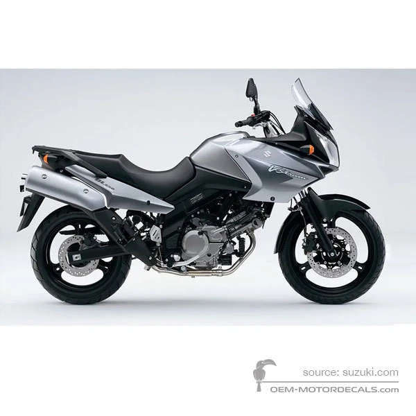 Decals for Suzuki DL650 VSTROM 2008 - Gray • Suzuki OEM Decals