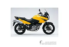 Stickers voor Suzuki DL650 VSTROM 2008 - Geel • Suzuki OEM Stickers