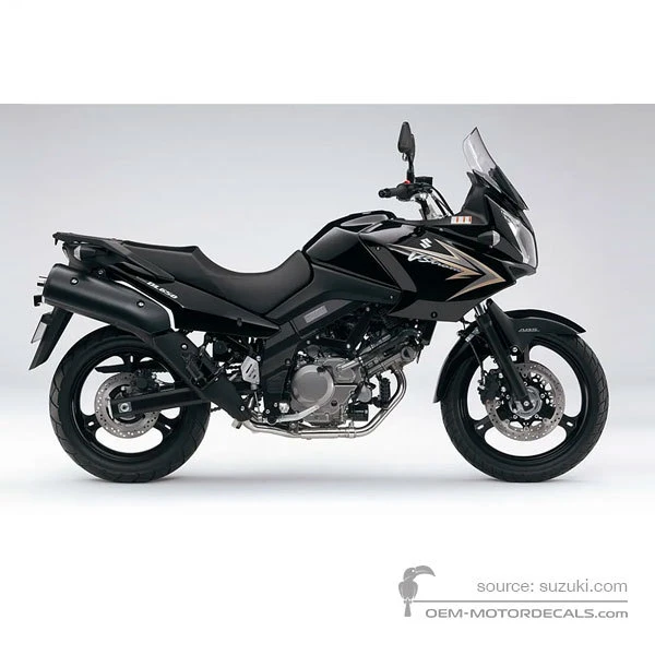 Pegatinas para Suzuki DL650 VSTROM 2011 - Negro • Suzuki Pegatinas OEM
