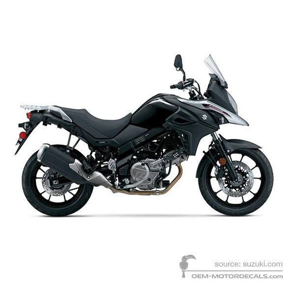 Aufkleber für Suzuki DL650 VSTROM 2017 - Schwarz • Suzuki OEM-Aufkleber