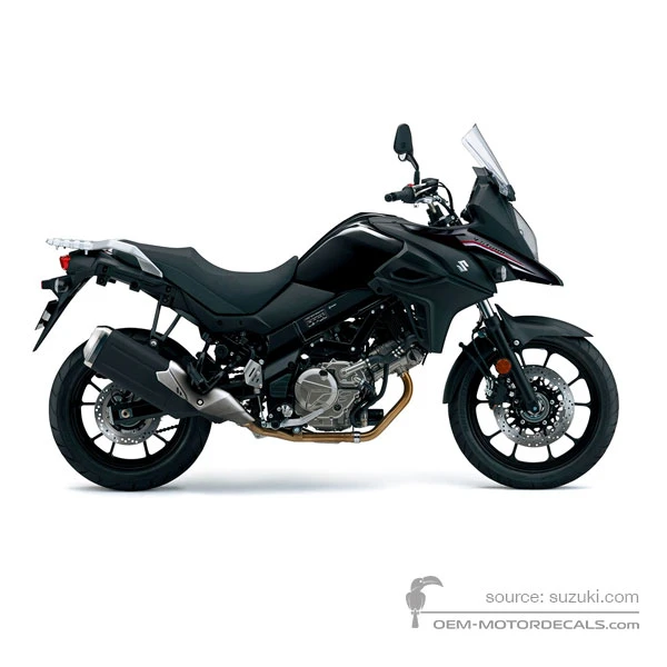 Decals for Suzuki DL650 VSTROM 2018 - Black • Suzuki OEM Decals