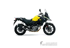 Pegatinas para Suzuki DL650 VSTROM 2018 - Amarillo • Suzuki Pegatinas OEM