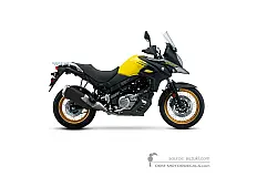 Decals for Suzuki DL650XT VSTROM 2018 - Yellow • Suzuki OEM Decals
