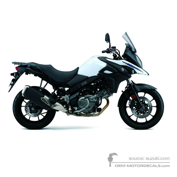 Aufkleber für Suzuki DL650 VSTROM 2020 - Weiss • Suzuki OEM-Aufkleber