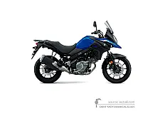 Naklejki do Suzuki DL650 VSTROM 2022 - Niebieski • Suzuki Naklejki OEM