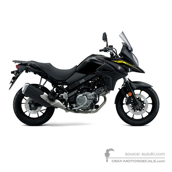 Adesivi per Suzuki DL650 VSTROM 2022 - Nero • Suzuki Adesivi OEM