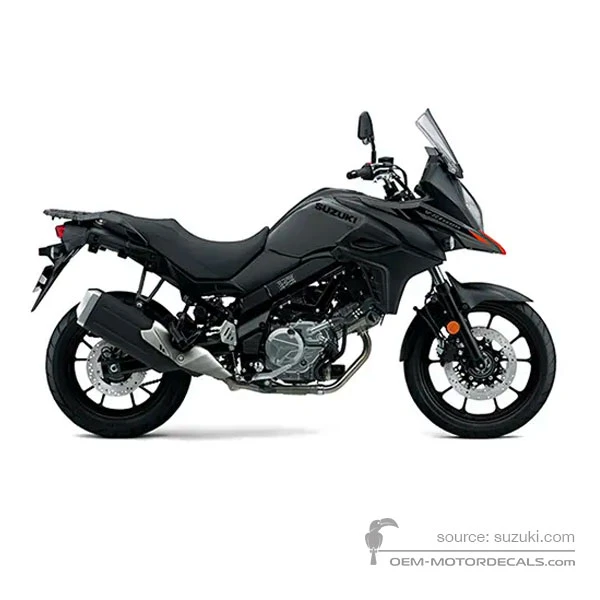Naklejki do Suzuki DL650 VSTROM 2025 - Szary • Suzuki Naklejki OEM