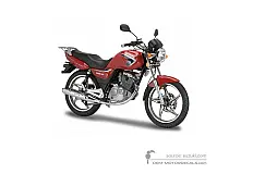 Decals for Suzuki EN125 2004 - Red • Suzuki OEM Decals