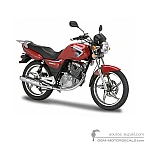 Suzuki EN125 2008 - Rot