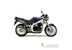 Naklejki do Suzuki GS500E 1994 - Fioletowy • Suzuki Naklejki OEM