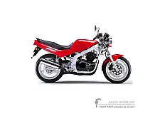 Autocollants pour Suzuki GS500E 1995 - Rouge • Suzuki Autocollants OEM