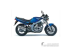 Naklejki do Suzuki GS500E 2000 - Niebieski • Suzuki Naklejki OEM
